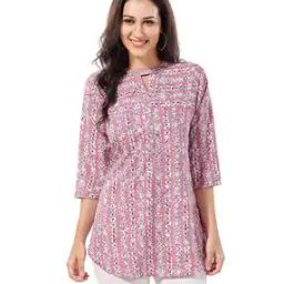 Floral Print Tunic-25