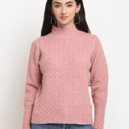 Textured Printed Full Sleeve  Pullover-image-12
