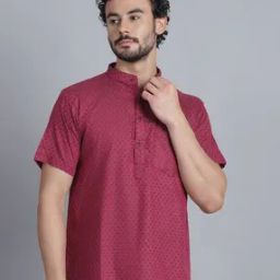 Men Regular Fit Short Kurta-image-31