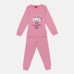 Graphic Print Top with Pyjamas-image-2