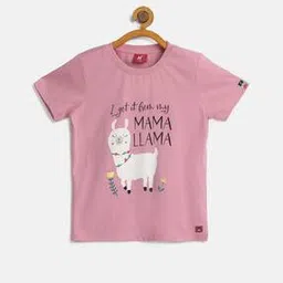 Graphic Print Round-Neck T-shirt-image-97