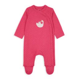 Printed Rompers with Swan Patchwork-picture-6