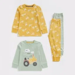 Pack of 2 Printed T-shirt with Pants-image-38
