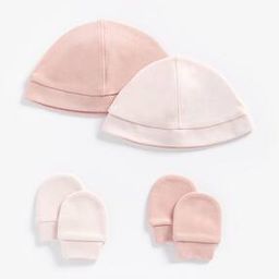 Set of 2 Hats & Mittens-0