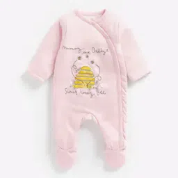 Wadded Sleepsuit with Bee Embroidery-picture-16