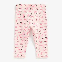 Printed Leggings with Elasticated Waistband-image-24