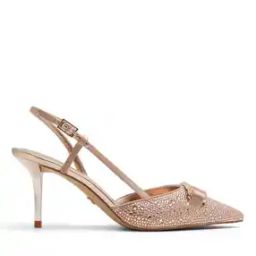 Women Pointed-Toe Heeled Shoes with Buckle Closure-image-30
