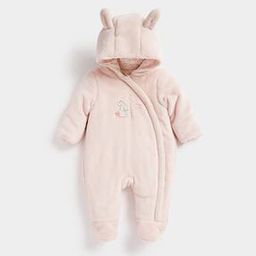 mothercare Zip-Front Hooded Bodysuit-picture-19