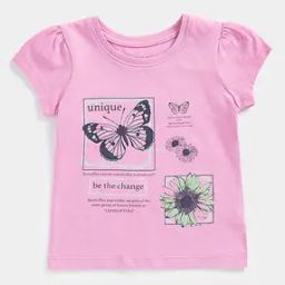 Graphic Print Round-Neck T-Shirt-16