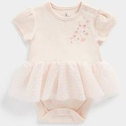 Floral Embroidered Bodysuit with Frills-picture-47