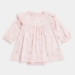 Printed A-Line Dress-image-27