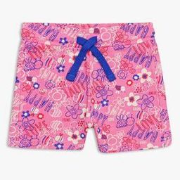Printed Shorts with Drawstring Waist-image-92