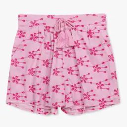 Brode Embroidered Cotton Shorts-image-21