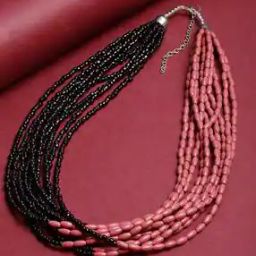 Women Beaded Short Necklace-20