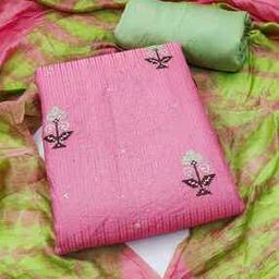 Women Embroidered 3-Piece Dress Material-image-57