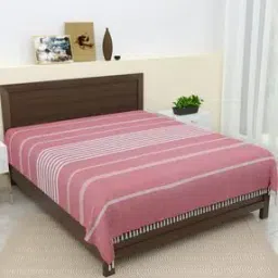Striped Cotton Double Bedcover-picture-11
