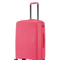 Men Striped Trolley Bag with Number Lock-image-64
