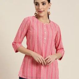 Printed Straight Kurti-11