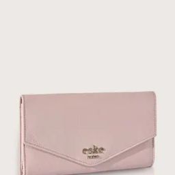 Tri-Fold Wallet with Metal Accent-image-62