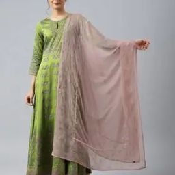 Women Floral Print Chiffon Dupatta-image-31