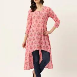 Floral Print A-line Kurti-image-76