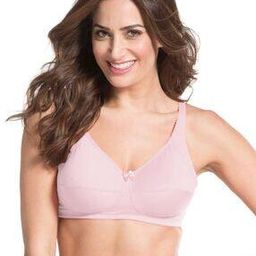 ES13 Wirefree Non Padded Cotton Elastane Full Coverage Plus Size Bra with Side Panel Support-25