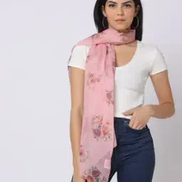 Women Floral Print Scarf-picture-13