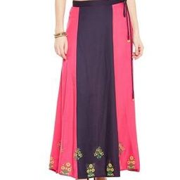 Floral  Printed Flared Ghagras-picture-20