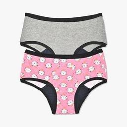 Pack of 2 Printed Eco-Friendly Period Panties-image-76