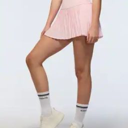 Women Pleated Skorts with Insert Pockets-picture-27