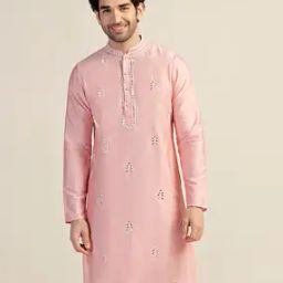 kisah Men Embellished Regular Fit Long Kurta-picture-17