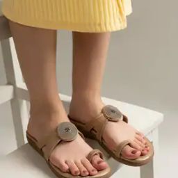 Toe-Ring Slip-On Sandals-29