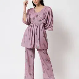 truebrowns Floral Print Suit Set-picture-21