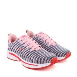 Women Knitted Lace-Up Running Shoes-image-4