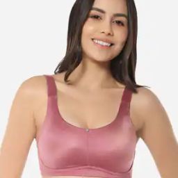 Non-Padded Non-Wired Cloudsoft Super Support Bra  - BRA77501-image-25