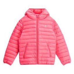Quilted Zip-Front Hooded Jacket-image-35