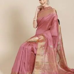 Cotton Saree with Zari Border-image-16