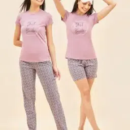 sweet dreams Graphic Print 3-Piece Loungewear Set-picture-2