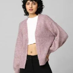 Ribbed Open-Front Cardigan-picture-27