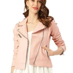Solid  Full Sleeve Biker Jacket-34