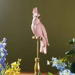 Polyresin Exotic Parrot with Stand-image-5