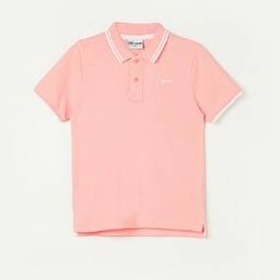 Boys Regular Fit Polo T-Shirt-image-3