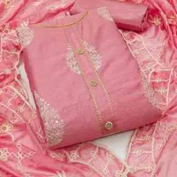 Embroidery Unstitched Dress Material-image-71