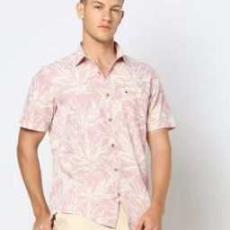Men Floral Print Regular Fit Shirt-image-57