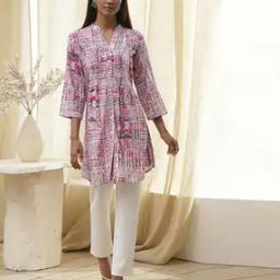 Women Printed Short Kurta-image-59