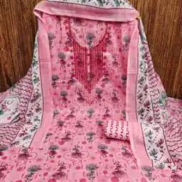 Women Floral Print Unstitched Dress Material-image-67