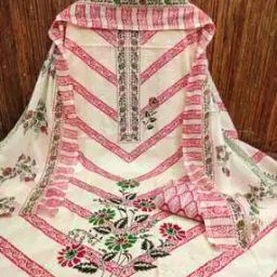 Women Floral Print Unstitched Dress Material-image-17
