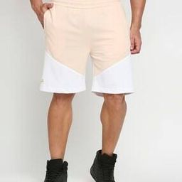 Men Colourblock Regular Fit Knit Shorts-34