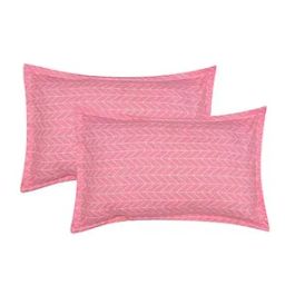 Set of 2 Chevron Print Pillow Covers 27" x 17"-image-77