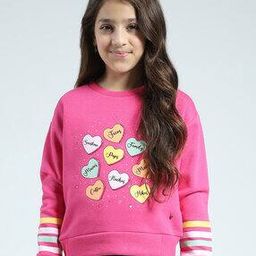 monte carlo Girls Regular Fit Cotton Sweatshirt-picture-48